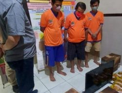 Tiga Spesialis Pencuri Rumah Kosong Ditangkap Reskrim Polsek Simokerto