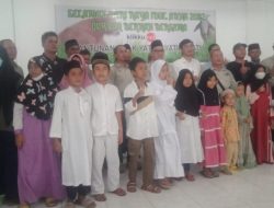 Momen Idul Adha 1443 H, Media klikku.net bagikan daging kurban dan Santunan Anak Yatim*lg