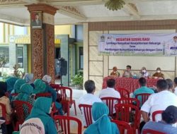 Dinsos Gresik Bersama LK3 Gelar Sosialisasi Komunikasi Keluarga Dengan Cinta di Desa Hendrosari