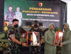 Pangdam V Brawijaya Laksanakan Kunjungan Kerja di Kodim 0825/Banyuwangi