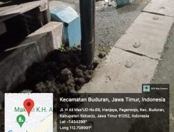 Belum Kantongi Ijin, Vendor FiberStar Pasang Tiang FO di Desa Pagerwojo Buduran 