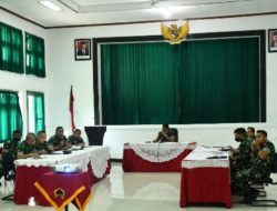 Kolonel Inf Yudhi Prasetiyo Pimpin Rapat Kesiapan Liga Santri Tingkat Korem