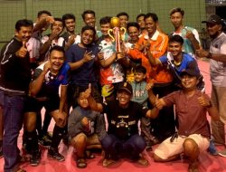 PB Putra Watu Gedhe Sabet Juara 1 Liga Voly Nganjuk Bersatu III
