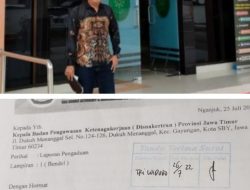 Prayogo Laksono Beserta klien, Karyawan PT BAYU BAGUS BAKRY Adukan Laporab ke Disnaker Provinsi Jatim