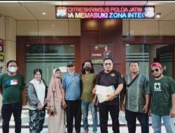 SP2HP Perkara Pengerusakan Warung Bibis Diduga Copy Paste, Ditindak Lanjuti LSM GARAD Adukan ke Irwasda Polda Jatim