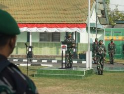 Kodim Gresik Selenggarakan Upacara Hari Senin Secara Rutin, Guna Tingkatkan Jiwa Nasionalisme