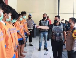 Polresta Sidoarjo Amankan Pelaku Pengeroyokan Antar Perguruan Silat