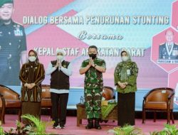 KASAD Kunjungi Tiga Agenda Kerja dan Tiga Wilayah di Kabupaten Gresik