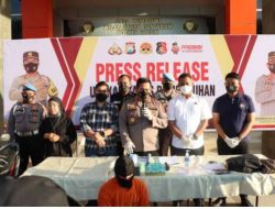 Satreskrim Polres Gresik Berhasil Tangkap Pelaku Pembunuhan Wanita yang Dibuang di Benjeng