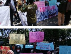 IMBAS Aksi Demo di Kantor DPRD Gresik, Tolak Kenaikan Harga Tiket Express Bahari