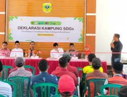 DEKALARASI KAMPUNG SDGs KEJAYAN PUGER BONDOWOSO