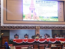 DPRD Mojokerto Gelar Rapat Paripurna Penyampaian Nota Penjelasan Bupati Ikfina Atas Raperda APBD 2023