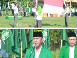 Semarakkan Hari Santri Nasional 2022, MWC NU Kemlagi Mojokerto Gelar Upacara dan Kirab Panji NU beserta Badan Otonom dan Lembaga