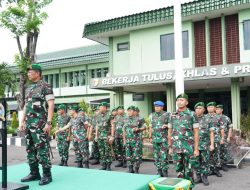 Danrem 084/Bhaskara Jaya Pimpin Apel Gelar Pasukan Kesiapsiagaan