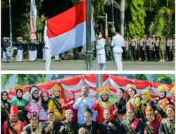 Pakaian Adat dari Sabang Sampai Merauke, Ada di Upacara Peringatan Sumpah Pemuda ke-94 Kabupaten Gresik