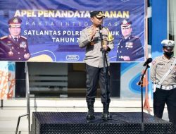 Kapolres Nganjuk Instruksikan Jajaran Lalu Lintas Kedepankan Edukasi Saat Temukanlah Pelanggaran