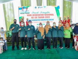 Dandim 0817/ Gresik Hadiri Puncak Peringatan Hari Kesehatan Nasional ke-58 Tahun 2022