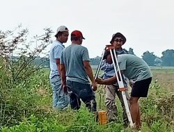 Pengusaha Lokal Terkesan Tertutup Saat Dikonfirmasi Pengukuran Lahan Seluas 23 Hektar di Desa Mlorah