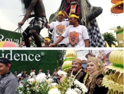 Pemdes Menganti Gelar Sedekah Bumi, Ada Puluhan Tumpeng Raksasa dan Ogoh Ogoh