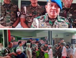 Kunker Danpomdam V/Brawijaya ke Sub Denpom V/4-2 Gresik, Berikan Santunan Anak Yatim