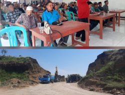 Dianggap Ingkar Janji PT BEJO MAKMUR, Pengusaha Galian C di Desa Prayungan,Akses Jalan Akan Ditutup Kembali