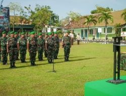 Dandim Pimpin Serah Terima Jabatan 18 Perwira Jajaran Kodim 0817/Gresik