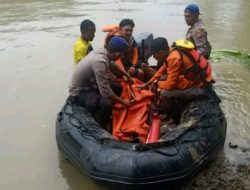Jasad Sang Pemburu Biawak yang Teseret Arus Kali Lamong , Akhirnya Ditemukan Meninggal Dunia