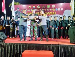 Kodim 0817/ Gresik Menjadi Pioneer Deklarasi Damai Perguruan Silat Se-Kabupaten Gresik