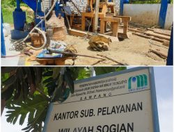 Diduga Molor dari Batas Waktu, Proyek PAB TA 2022 di Sogian Dikeluhkan Warga