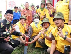 Percepat PTSL, Wabup Bu Min Dukung Gemapatas 1 Juta Patok Serentak se Indonesia