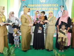 Wabup Gresik Bu Min Berharap Puskesmas Mampu Berikan Layanan Kesehatan Terbaik Bagi Masyarakat Saat Sosialisasi Pemantapan UHC