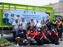 Wabup Gresik Bu Min Lakukan Pelepasan Ekspor 34 UMKM Binaan Smelting dan Diskoperindag Ke Jepang