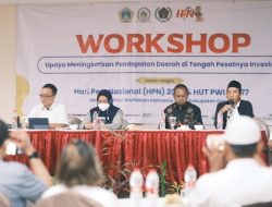 Bawa Isu Daerah Dalam Gelaran Peringatan Hari Pers Nasional 2023, Bu Min Bahas Upaya Pemkab Gresik Dalam Peningkatan PAD