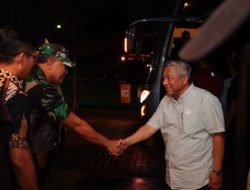 Dandim 0817/ Gresik Ikut Serta Dampingi Presiden RI ke-6 Menyaksikan Pertandingan Voli Proliga