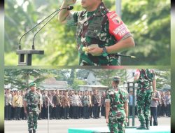 Gelar Pasukan Pengamanan VVIP Kunjungan Kerja RI 1