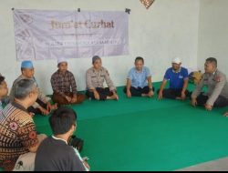 Jumat Curhat, Polsek Omben Serap Aspirasi Warga