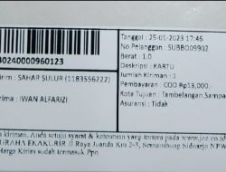 JNE Ekspedisi Terkesan Tidak Profesional dan Buruk Pelayanan pada Konsumen