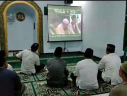 Kodim 0830/Surabaya Utara Ikuti Istighosah Kubro dan Isra’ Mi’raj Nabi Muhammad SAW Secara Virtual