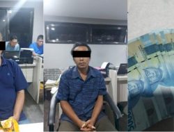 Satreskrim Polres Tanjung Perak Berhasil Tangkap Dua Tersangka Pelaku Produksi dan Pengedar Uang Palsu.