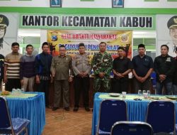 Polsek Kabuh Gelar Silaturahmi Dengan Perguruan Pencak Silat Jelang Lebaran