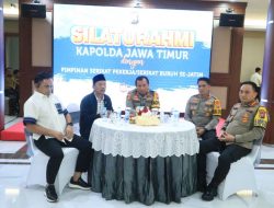 Kapolda Jatim Silaturahmi dengan Perwakilan Serikat Buruh se-Jawa Timur Jelang Peringatan May Day