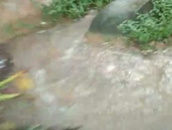 Drainase Tak Tepat Guna, Jalan Penghubung Kecamatan Omben-Camplong Kerap Banjir