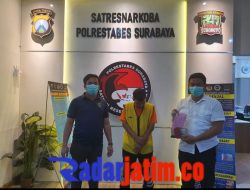 Simpan Sabu Siap Edar, Pemuda Asal Sidosermo Berhasil Dibekuk Sat Resnarkoba Polrestabes Surabaya