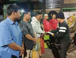 Paguyuban KSB Babat Jerawat, Beserta Simpatisan Peduli Terhadap Korban Kebakaran