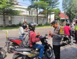 Guna Meminimalisir Angka Curanmor, Polsek Tegalsari Gelar Razia R2