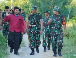 Program TNI AD Manunggal Air Bersih dan RTLH di Tinjau oleh Danrem 084/Bhaskara Jaya
