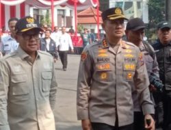 Yel-yel Hura Warnai Kesiapan Kapolresta Malang Kota Bersama Walikota Gelar Apel Pasukan Simulasi Sispamkota Malang