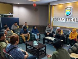 Polsek Tegalsari Rapat Koordinasi Persiapan Kirab Sosialisasi Pemilu 2024