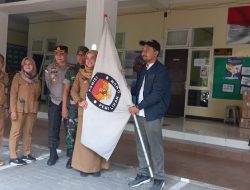 Kapolsek Dukuh Pakis Bersama FORPIMKA Lepas Kirap Pemilu 2024