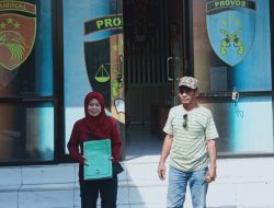 Tindaklanjut Laporan Pengerusakan Warung Bibis, Pelapor Dimintai Keterangan Sie Propam Polresta Sidoarjo